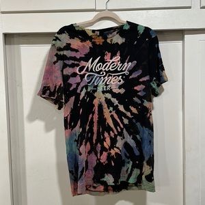 Brewery. Modern times tie-dye